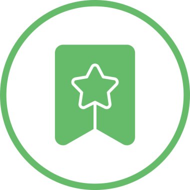 yıldız vektör simgesi modern illüstrasyon