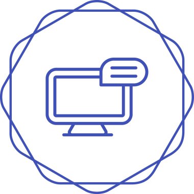  Bilgisayar web simge vektör çizim