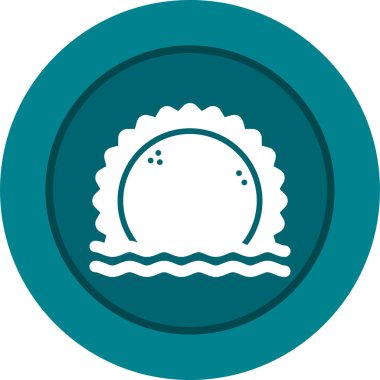 Eşsiz Ay Vektör Satırı Simgesi