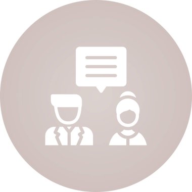 İş ve finans simgesinin vektör illüstrasyonu