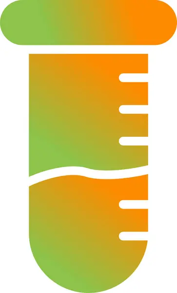 test tübü web simgesi vektör çizimi