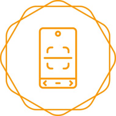 cep telefonu ikonu vektör illüstrasyonu