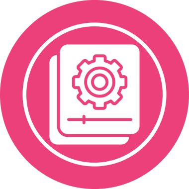 Simge vektör illüstrasyonu ayarlanıyor