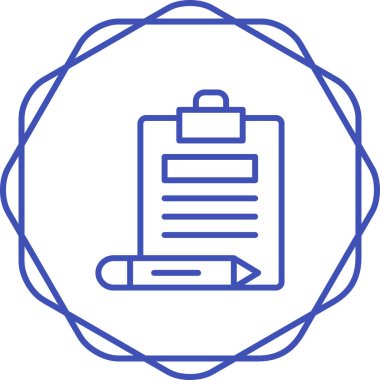 Dosya simgesinin vektör illüstrasyonu