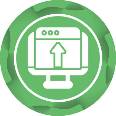 Basit vektör illüstrasyon simgesi