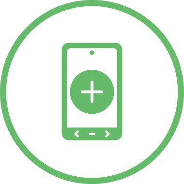 Benzersiz akıllı pil vektör simgesi