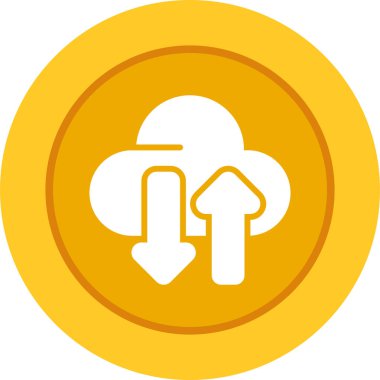 Mantarlar. Web simgesi basit illüstrasyon