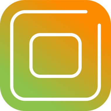 Benzersiz modern vektör simgesi