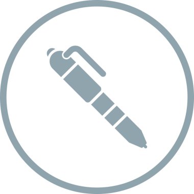 Bir kalem ağı simgesinin vektör illüstrasyonu