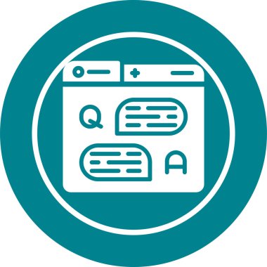 seo modern simgesinin vektör illüstrasyonu