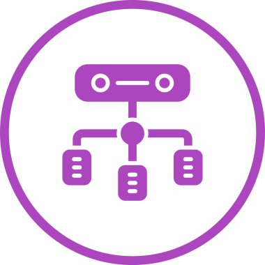 seo modern simgesinin vektör illüstrasyonu