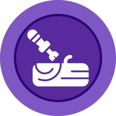 Gıda simgesinin vektör illüstrasyonu