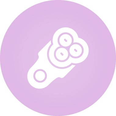 Bebeğim. Web simgesi basit illüstrasyon