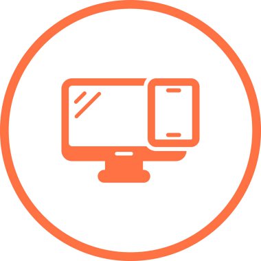 seo modern simgesinin vektör illüstrasyonu