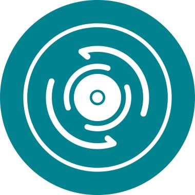 Mavi ve beyaz arkaplanın vektör çizimi