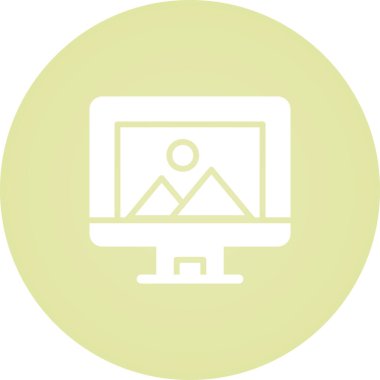 Modern tasarımın eşsiz vektör simgesi