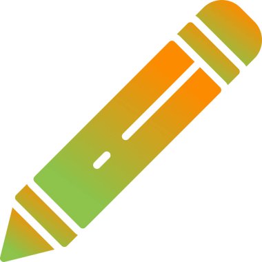 pencil vector icon modern simple illustration