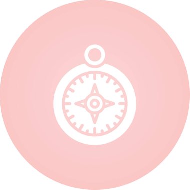 pusula simgesi web basit illüstrasyon