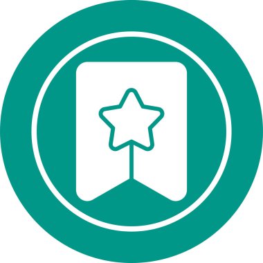 Moda biçimi izole edilmiş arkaplan yıldız simgesi