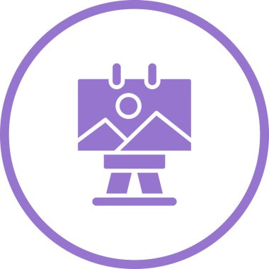 Kamera. Web simgesi basit illüstrasyon