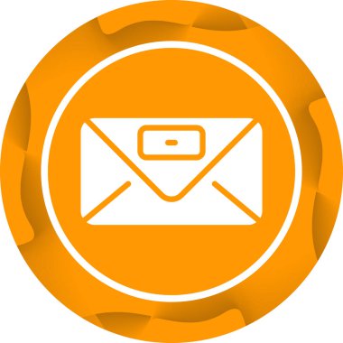 zarf web simgesi vektör illüstrasyonu 