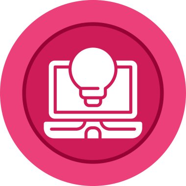 seo modern simgesinin vektör illüstrasyonu