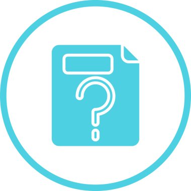 Modern bir simgenin vektör illüstrasyonu