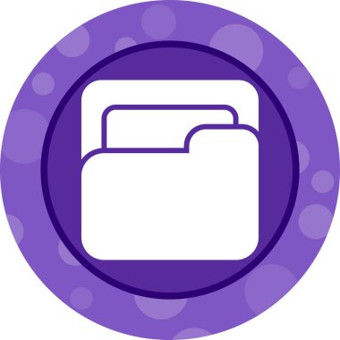 Modern bir simgenin vektör illüstrasyonu