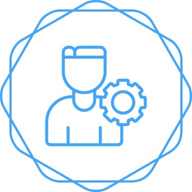 seo modern simgesinin vektör illüstrasyonu