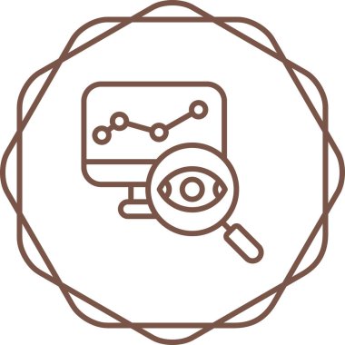 seo modern simgesinin vektör illüstrasyonu