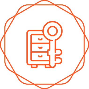 bilgisayar izleme simgesi, vektör illüstrasyonu