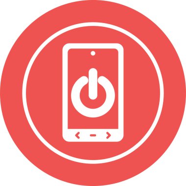 Vektör Mobil simge illüstrasyonu