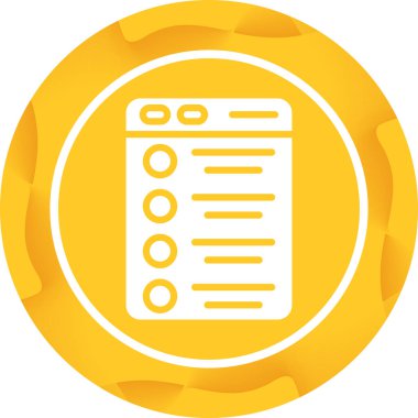 Sikke Simgesi vektör illüstrasyonu