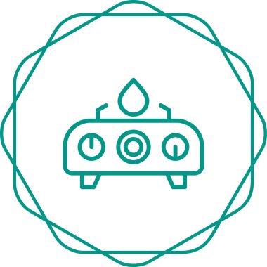 Araba simgesinin vektör illüstrasyonu