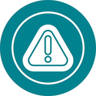 vektör Uyarı simgesi illüstrasyonu