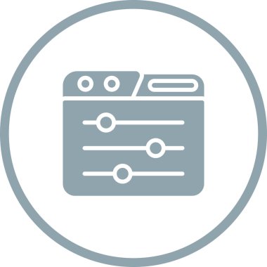 seo modern simgesinin vektör illüstrasyonu