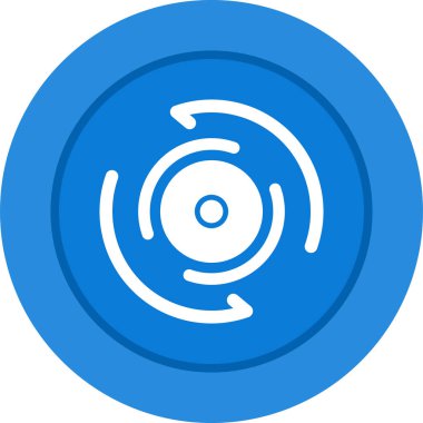 Hedef simgenin vektör illüstrasyonu