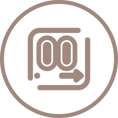 Gıda simgesinin vektör illüstrasyonu