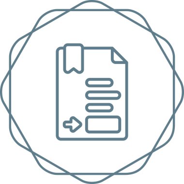 Dosya biçiminin vektör çizimi modern simge tasarımı