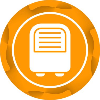 Taşınabilir Klima Ağ ikonu vektör illüstrasyonu 