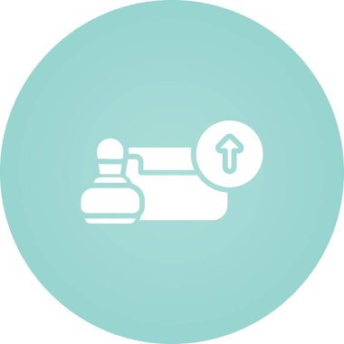 Modern b 'nin vektör illüstrasyonu eksik simgesi