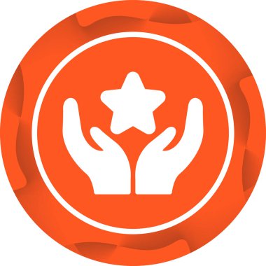 yıldız ödül simgesi, vektör illüstrasyonu