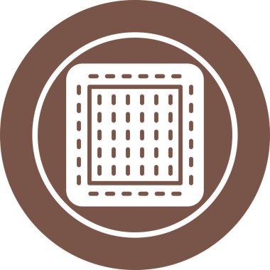 ekmek ikonu vektör illüstrasyonu