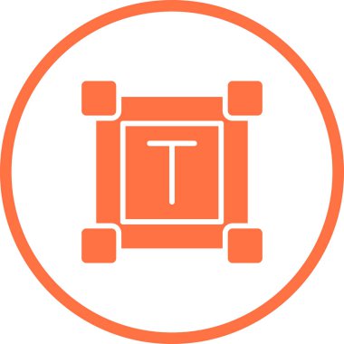 Modern b 'nin vektör illüstrasyonu eksik simgesi