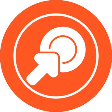 seo modern simgesinin vektör illüstrasyonu