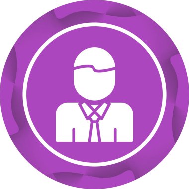 İnsanoğlunun vektör illüstrasyon simgesi