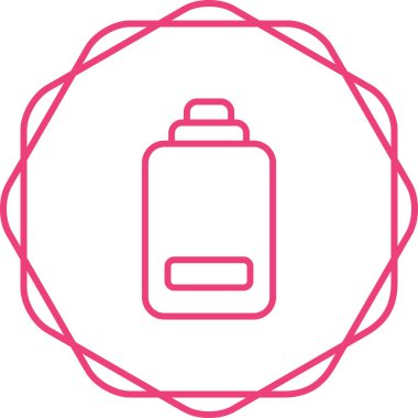 parfüm simge vektör çizim