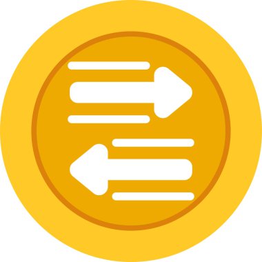 Ok. Web simgesi basit illüstrasyon