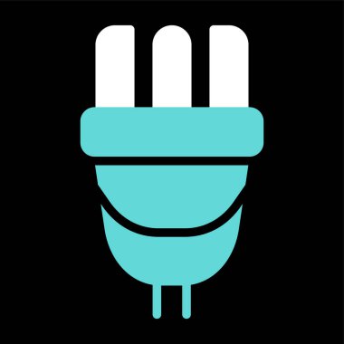 Paskalya Tavşanı simgesi, vektör illüstrasyon tasarımı