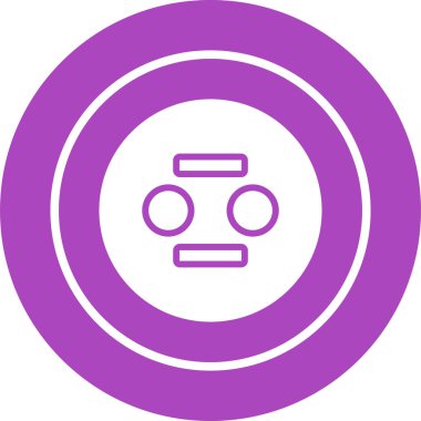 vektör robot simgesi